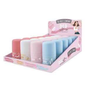 Desodorante Roll On The Fruit Company | 0% Sales de Aluminio y Aromas Frutales