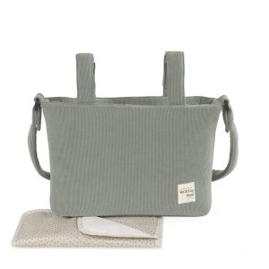 WALKING MUM Bolsa Canastilla Pana Gala Mint